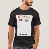 Itâ is mijn 17e verjaardag t-shirt (Voorkant)