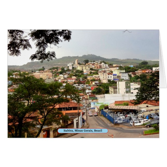 Itabira, Minas Gerais, Brazilië (Voorkant Horizontaal)