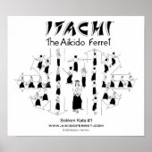Itachi Bokken Kata #1 Poster (Voorkant)