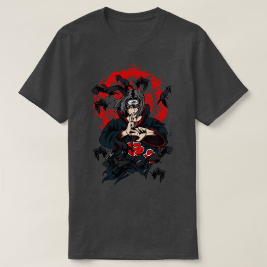 Itachi Genjutsu Fanart T-shirt (Design voorkant)