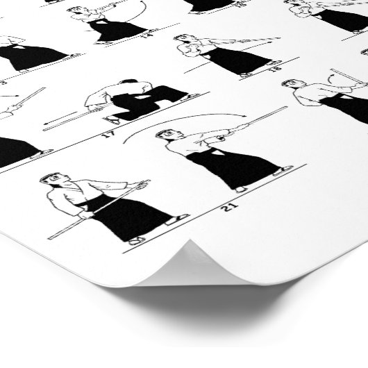 Itachi Jo Kata #1 Poster (Hoek)