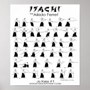 Itachi Jo Kata #1 Poster