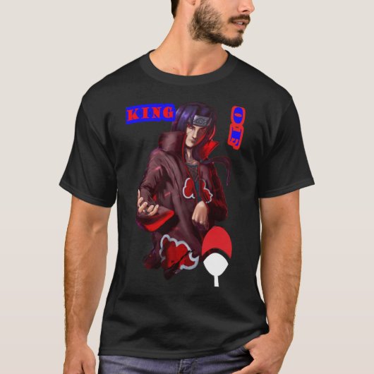 Itachi King van Uchiha T-shirt (Voorkant)