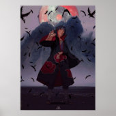 Itachi uchiha Akatsuki Poster (Voorkant)