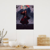 Itachi uchiha Akatsuki Poster (Keuken)