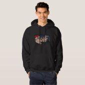 Itachi uchiha black hoodie (Voorkant volledig)
