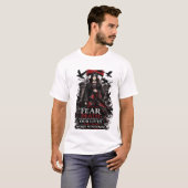 Itachi Uchiha Filosofie Shirt – We Do Not Fear De (Voorkant volledig)