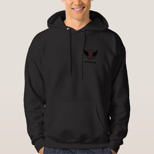 Itachi Uchiha Kraai Illusionist Hoodie (Voorkant)
