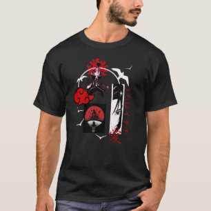 Itachi Uchiwa manga art T-shirt
