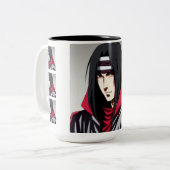 Itachi's Brew: ontketenen van het Power Exclusive  Tweekleurige Koffiemok (Voorkant links)