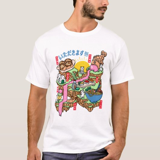 Itadakimasu T-shirt (Voorkant)