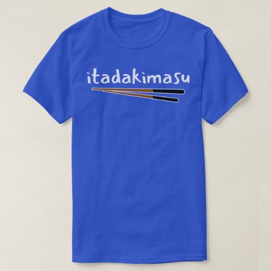Itadakimasu T-shirt (Design voorkant)