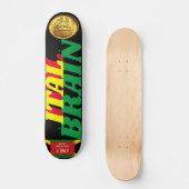 ITAL BRAIN JMT 7 3/4" Skateboard Dek (Voorkant)