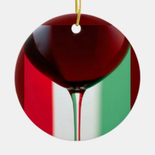 ITALAAANSE WIJNEN KERAMISCH ORNAMENT