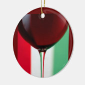 ITALAAANSE WIJNEN KERAMISCH ORNAMENT (Links)
