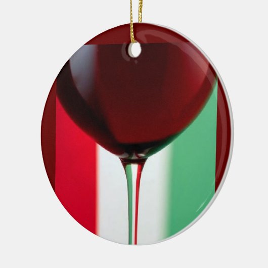 ITALAAANSE WIJNEN KERAMISCH ORNAMENT (Links)