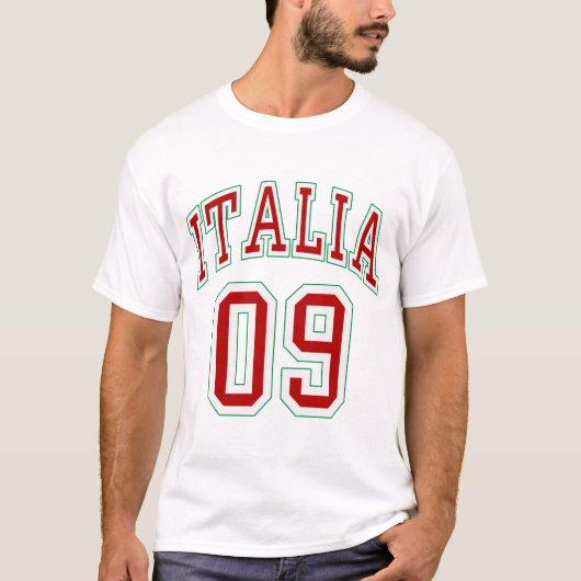 Italia 09 t shirt (Voorkant)
