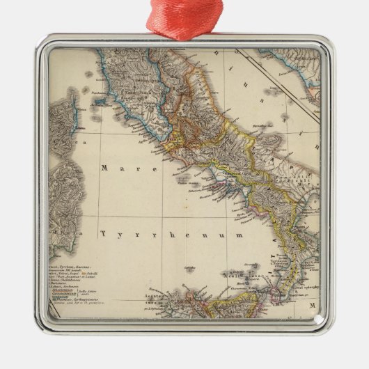 Italia adiectis iis metalen ornament (Voorkant)