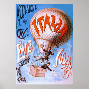 Italia ~  Adverteren Poster