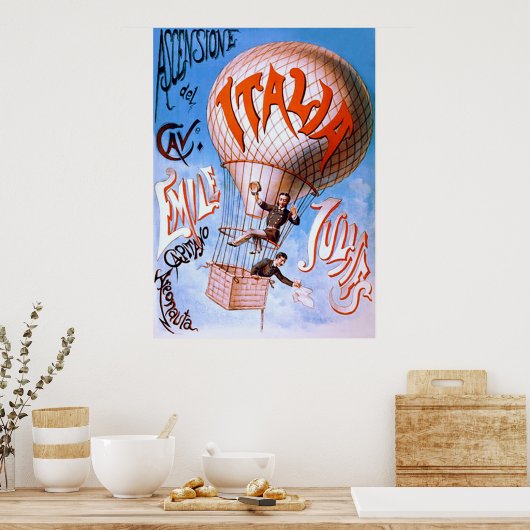 Italia ~  Adverteren Poster (Keuken)