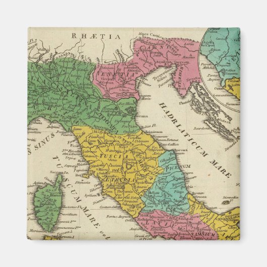 Italia Antiqua Magneet (Voorkant)