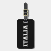 Italia Bagagelabel (Voorkant verticaal)