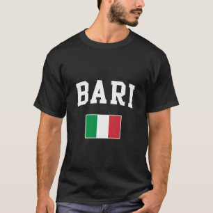 Italia Bari Toscane Sicilië Italië Italiaanse vlag T-shirt