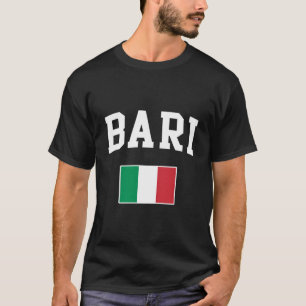 Italia Bari Toscane Sicilië Italië Italiaanse Vlag T-shirt