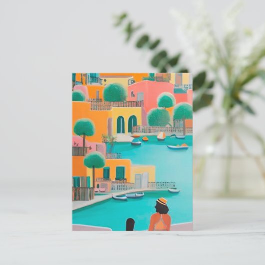 Italia Briefkaart (Staand voorkant)