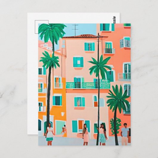 Italia Briefkaart (Voorkant / Achterkant)