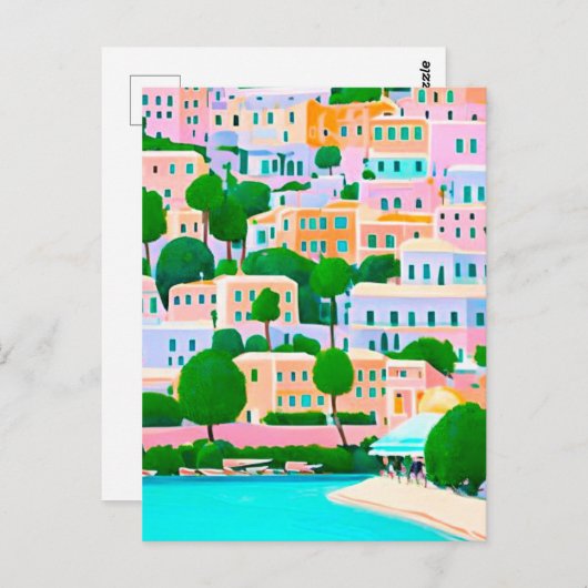 Italia Briefkaart (Voorkant / Achterkant)