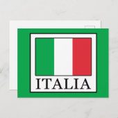 Italia Briefkaart (Voorkant / Achterkant)