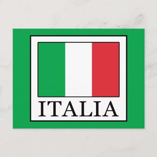 Italia Briefkaart (Voorkant)
