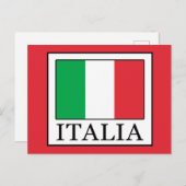Italia Briefkaart (Voorkant / Achterkant)