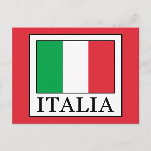 Italia Briefkaart (Voorkant)