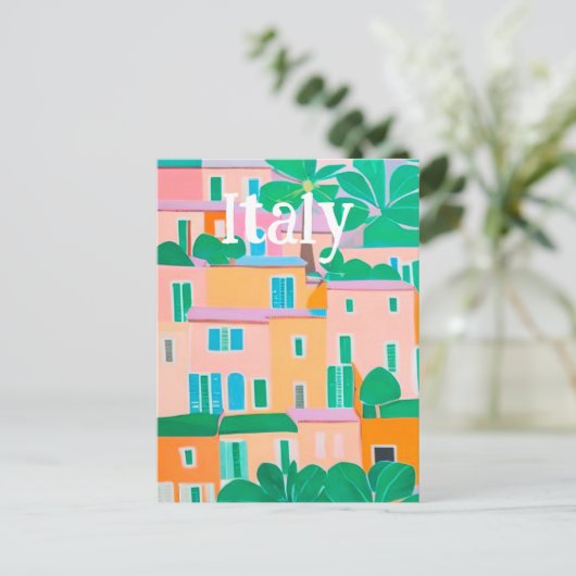 Italia Briefkaart (Staand voorkant)