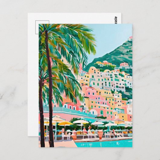 Italia Briefkaart (Voorkant / Achterkant)