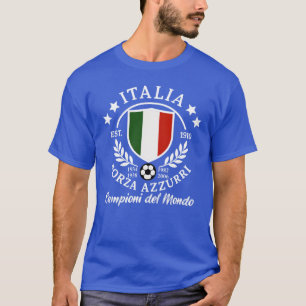 Italia Calcio 4 Stelle T-shirt