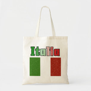 Italia  Canvas tas van het vlagcanvas