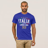 Italia Champions of Europe T-Shirt (Voorkant volledig)