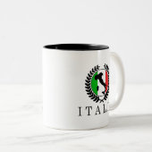 Italia Classico Tweekleurige Koffiemok (Voorkant rechts)
