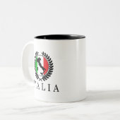 Italia Classico Tweekleurige Koffiemok (Voorkant links)