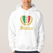 Italia Crest Hoodie (Voorkant)