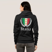Italia Crest Hoodie (Achterkant volledig)