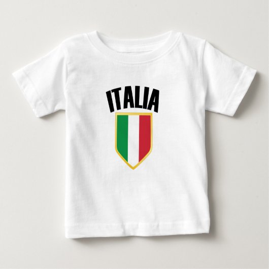 Italia Crest Italy Flag (Voorkant)