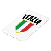 Italia Crest Italy Flag Magneet (Linkerzijde)