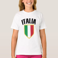 Italia Crest Italy Flag