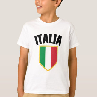Italia Crest Italy Flag T-shirt