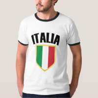 Italia Crest Italy Flag