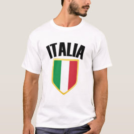 Italia Crest Italy Flag T-shirt